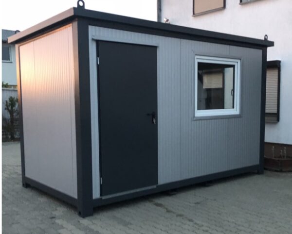 Büroinhalt 5×2,20 mit Sanitärinstallationen