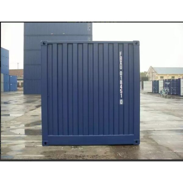 20-Fuß-Container mit offener Seite / Vollzugriff, blau 1