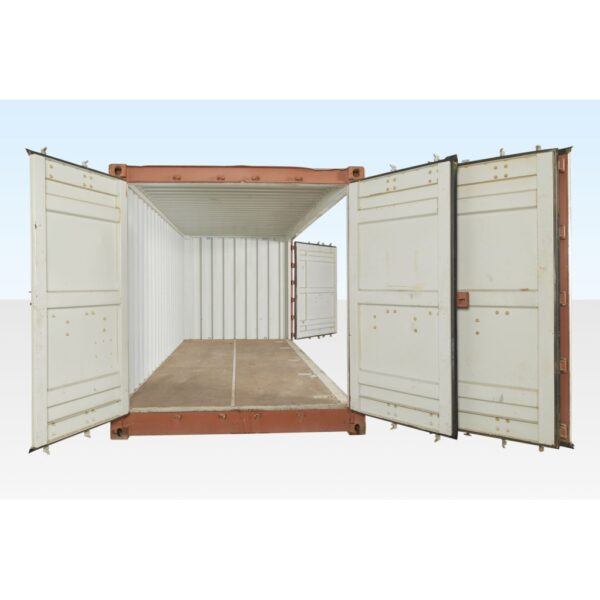 Gebrauchter 20-Fuß-Container mit offenem/seitlichem Zugang