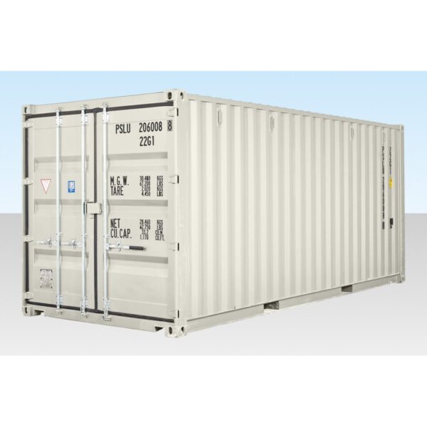 1008-SALE-20FT-STD-ONE-TRIP-RAL-9003-1024x683-1-1-1024x1024-1-1.jpeg 20 Fuß hoher Container (einmalig) Dunkelgrün (RAL 6007) 20