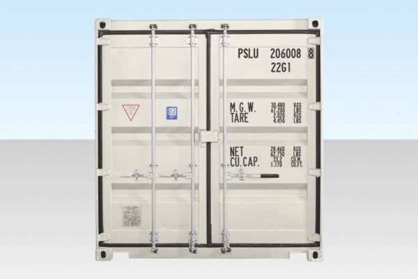 1008-SALE-20FT-STD-ONE-TRIP-RAL-9003-front-1024x683-1-1-2.png 20 Fuß hoher Container (einmalig) Dunkelgrün (RAL 6007) 20