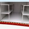 8 Fuß flacher Lagerboden, 3 mm an Container geschweißt