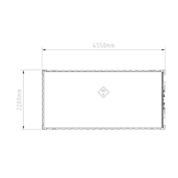 20-Fuß-Neuer-Seecontainer 20