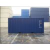 20-Fuß-Container mit offener Seite / Vollzugriff, blau 1