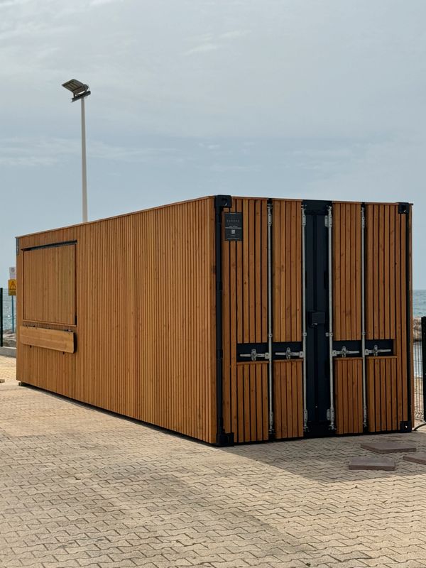 Containerladen (Imbisskiosk – Büro – Verkaufsfläche – Guinguette)