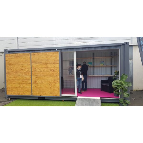 20-Fuß-Seecontainer ausgebaut, 20-Fuß-Trockencontainer ausgebaut / erste Reise