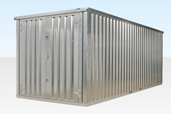 Lagercontainer 6m XL (flach verpackt) – verzinkt