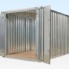 Lagercontainer 6m XL (flach verpackt) – verzinkt