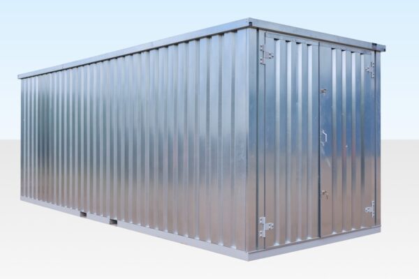 Lagercontainer 6m XL (flach verpackt) – verzinkt