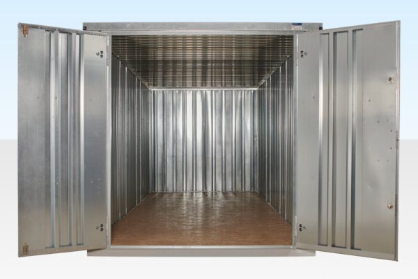 Lagercontainer 6m XL (flach verpackt) – verzinkt