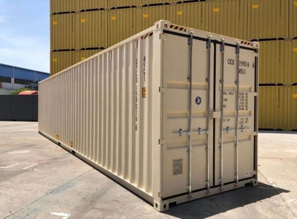 Standardmäßiger 40-Fuß-Container der Klasse A (weiß)