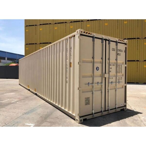 Standardmäßiger 40-Fuß-Container der Klasse A (weiß)