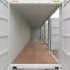40-Fuß-High-Cube-Container mit vollem Zugang (9’6” HOCH) WEISS „HC“