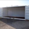 20-Fuß-Container mit offener Seite / Vollzugang, weiß
