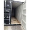 20-Fuß-Lagercontainer, Selbstlagerungscontainer, Schwarz