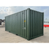 Neuer 20-Fuß-Seecontainer (Einzelanfertigung) Weiß (RAL 9003)