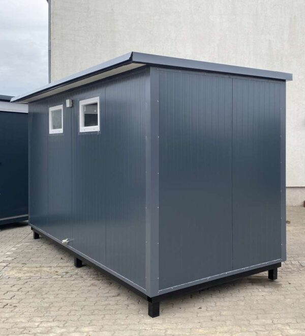 Contenedor sanitario 4x2m WC double con duchas