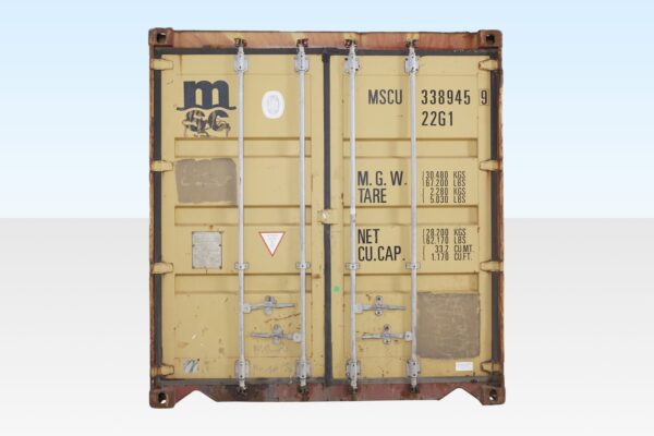 20-Fuß-Gebrauchtcontainer, günstig – wind- und wasserdicht