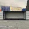 20-Fuß-HC-Container mit seitlicher Öffnung, Grau – Neu