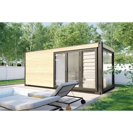 V7 6x2M Sauna-Containerhaus