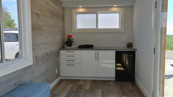 Modernisierte 20-Fuß-Seecontainer