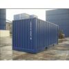 20-Fuß-Container mit offener Seite / Vollzugriff, blau 1