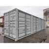 40-Fuß-High-Cube-Container mit vollem Zugang, schwarz