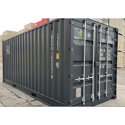 20-Fuß-HC-Container mit seitlicher Öffnung, Grau – Neu