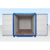 20-Fuß-Self-Storage-Container mit Bambus BLAU (RAL 5010)