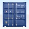 20-Fuß-Container (Einweg) Blau (RAL 5013)