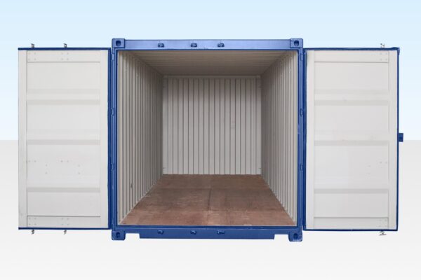 20-Fuß-Container (Einweg) Blau (RAL 5013)