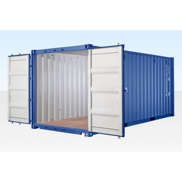 20-Fuß-Container (Einweg) Blau (RAL 5013)