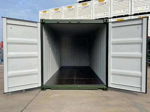 Neuer 20-Fuß-Seecontainer (Einzelanfertigung) Weiß (RAL 9003)
