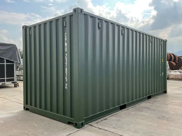 Neuer 20-Fuß-Seecontainer (Einzelanfertigung) Weiß (RAL 9003)
