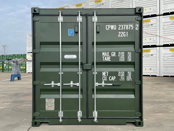 Neuer 20-Fuß-Seecontainer (Einzelanfertigung) Weiß (RAL 9003)