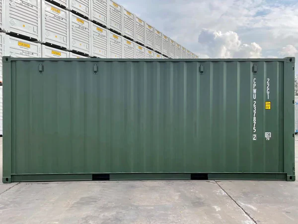 Neuer 20-Fuß-Seecontainer (Einzelanfertigung) Weiß (RAL 9003)