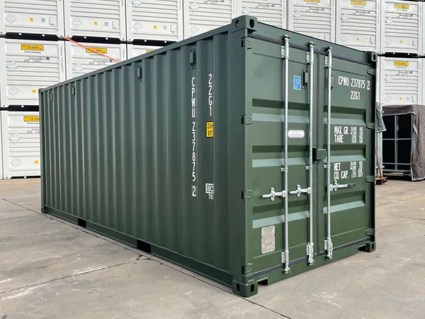 Neuer 20-Fuß-Seecontainer (Einzelanfertigung) Weiß (RAL 9003)