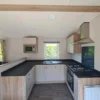 Möbliertes Mobilheim mit 2 Schlafzimmern