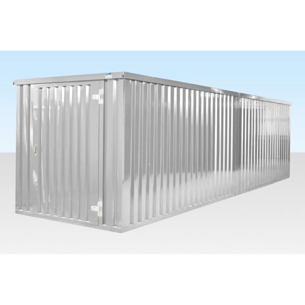 Containerverpackung 6 m x 2,1 m mit Kupplung an den Enden (verzinkt)