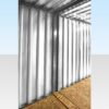 Containerverpackung 6 m x 2,1 m mit Kupplung an den Enden (verzinkt)
