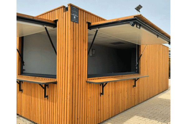 Containerladen (Imbisskiosk – Büro – Verkaufsfläche – Guinguette)