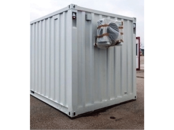 Isolierter 20-Fuß-Container – klimatisiert mit Sanitäranlagen
