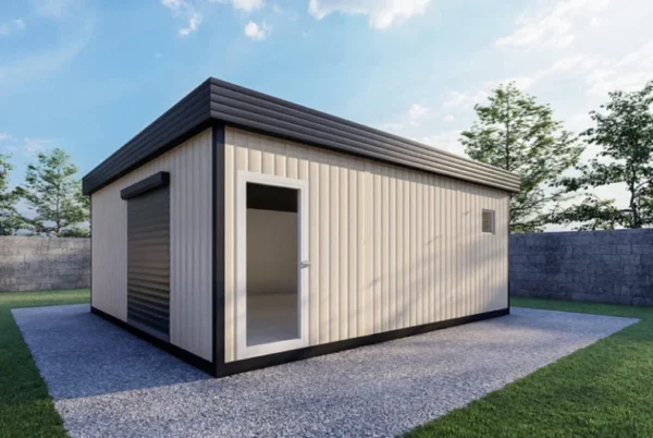 W6 Bewohnbarer Container mit 44,1 m²