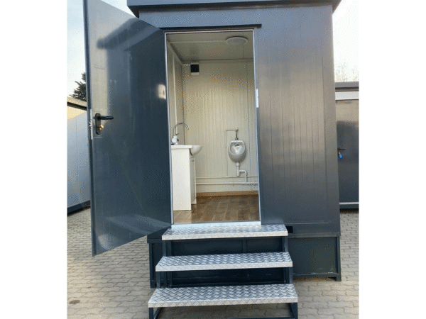 Toilette – Container mit Speichertank