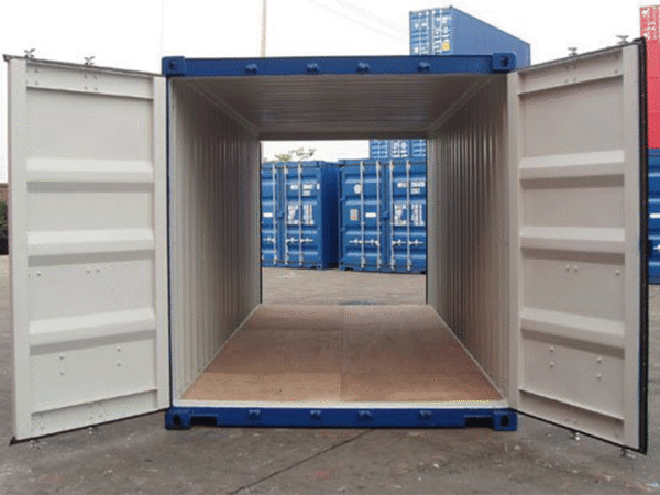 40-Fuß-Gebrauchter Doppeltür-Seecontainer 40