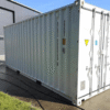 20-Fuß-Container, weiß (Einwegfahrt), 30 Tonnen