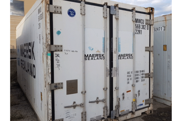 Kühlcontainer, 20 Fuß, Klasse B, max. Zuladung 27500 kg