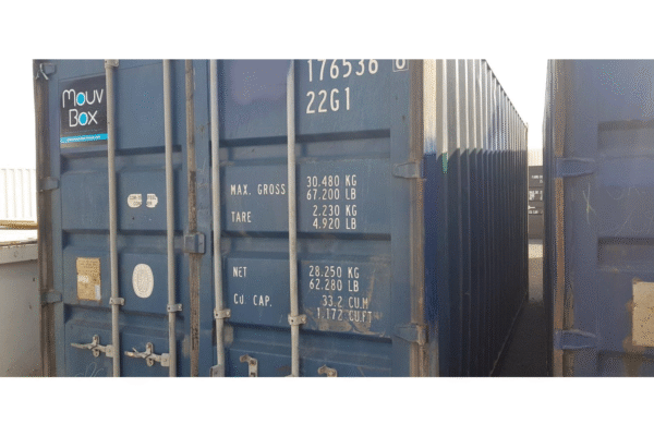 20′ Dry B-Class Blue / Devcont 20 B+ 20
