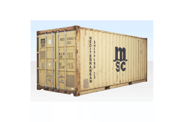 20-Fuß-Gebrauchtcontainer, günstig – wind- und wasserdicht