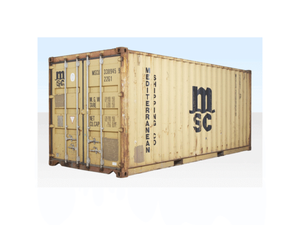 20-Fuß-Gebrauchtcontainer, günstig – wind- und wasserdicht